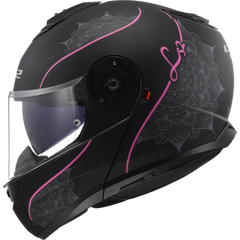 LS2 FF908 STROBE II – LUX MATT BLACK PINK-MATT