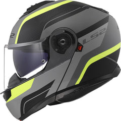 LS2 FF908 STROBE II – MONZA MATT BLACK HI-VIS YELLOW-MATT