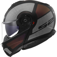 LS2 FF908 STROBE II – ORION MATT BLACK PURPLE BLUE-MATT
