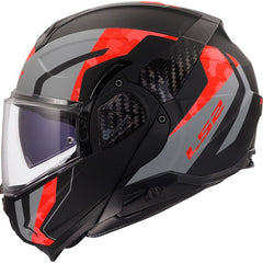 LS2 FF910 ADVANT II – GLIDE BLACK GREY RED-MATT